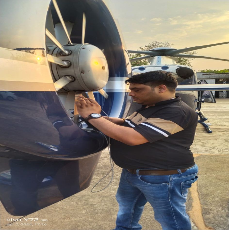 VisionProNDT Engineer Inspecting Industrial Site with Non-Destructive Testing Tools
