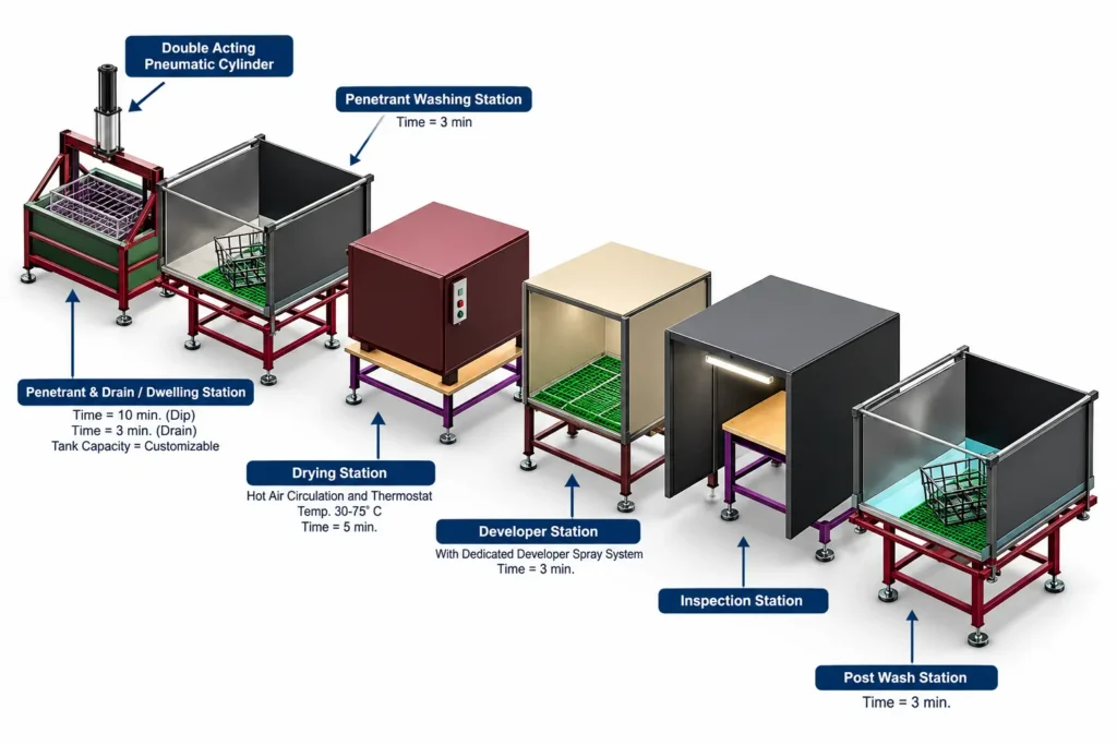 PENETRANT TANK SYSTEM