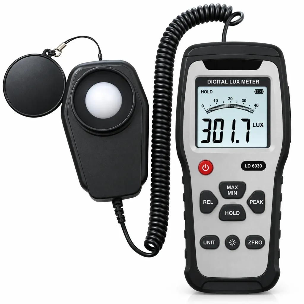 VISIBLE LIGHT METER (LUX METER)